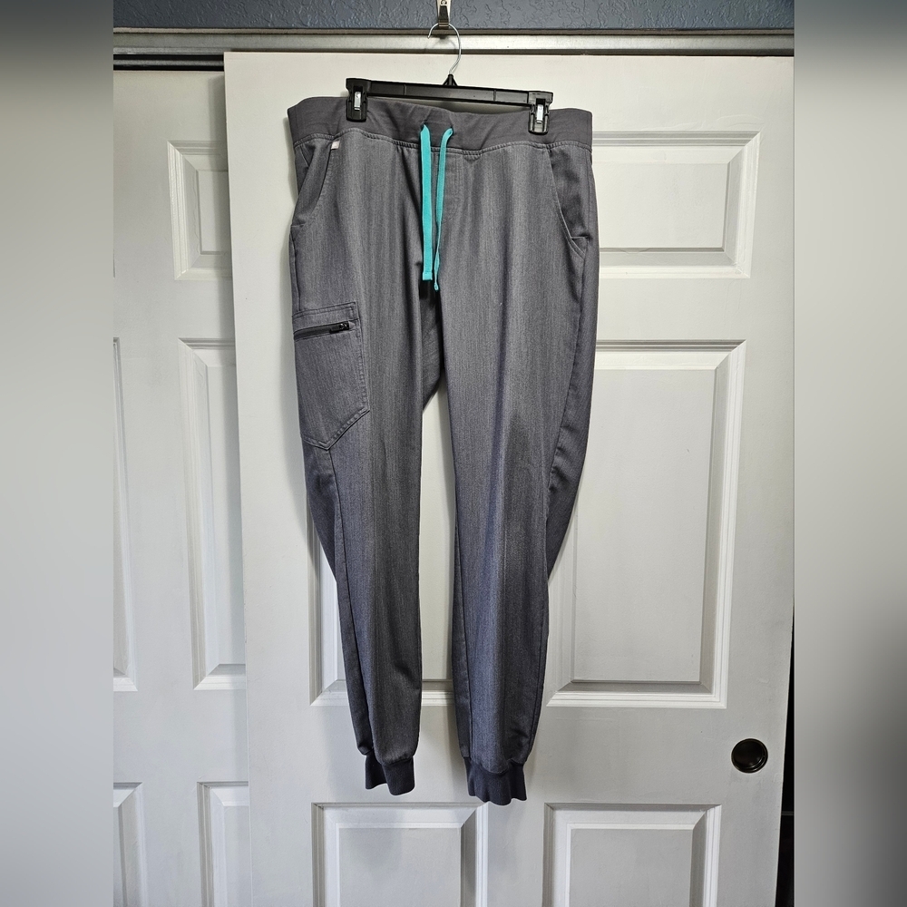 Figs Technical Collection Gray Scrub Pants